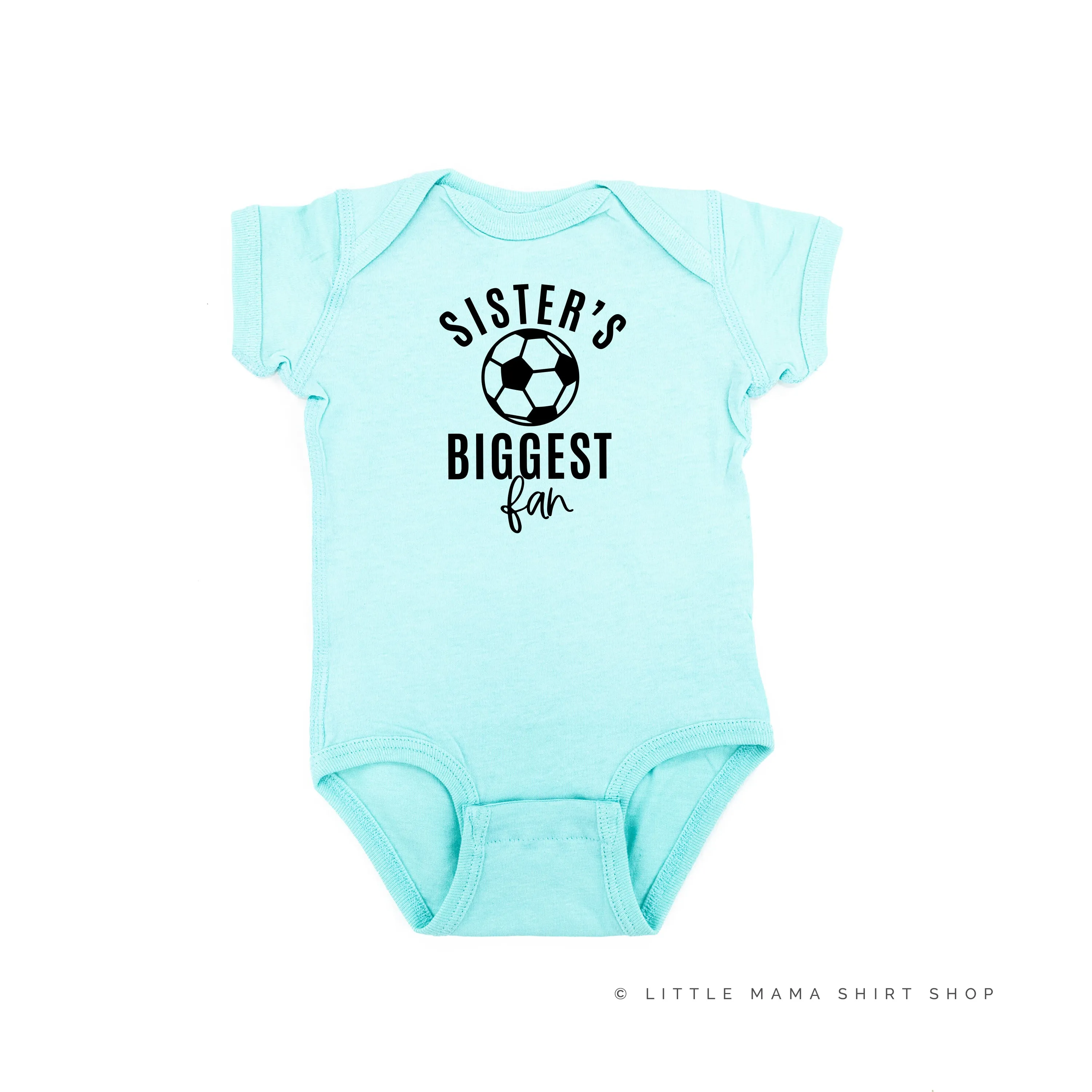 Sister's Biggest Fan - (Soccer) - Short Sleeve Child Shirt