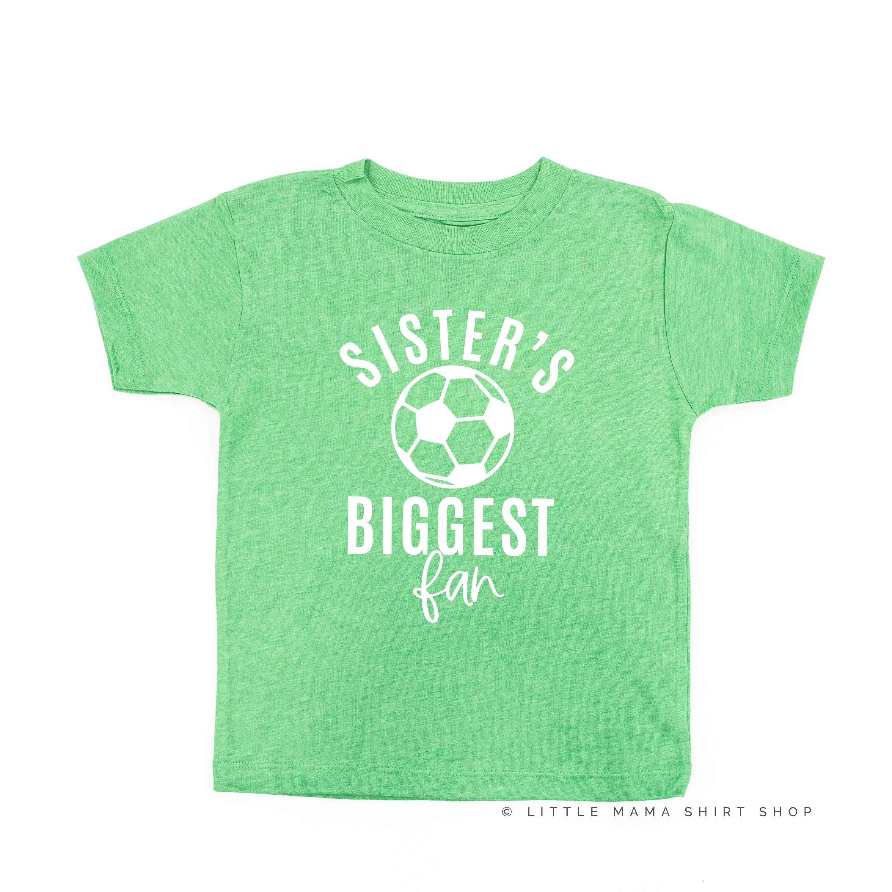 Sister's Biggest Fan - (Soccer) - Short Sleeve Child Shirt
