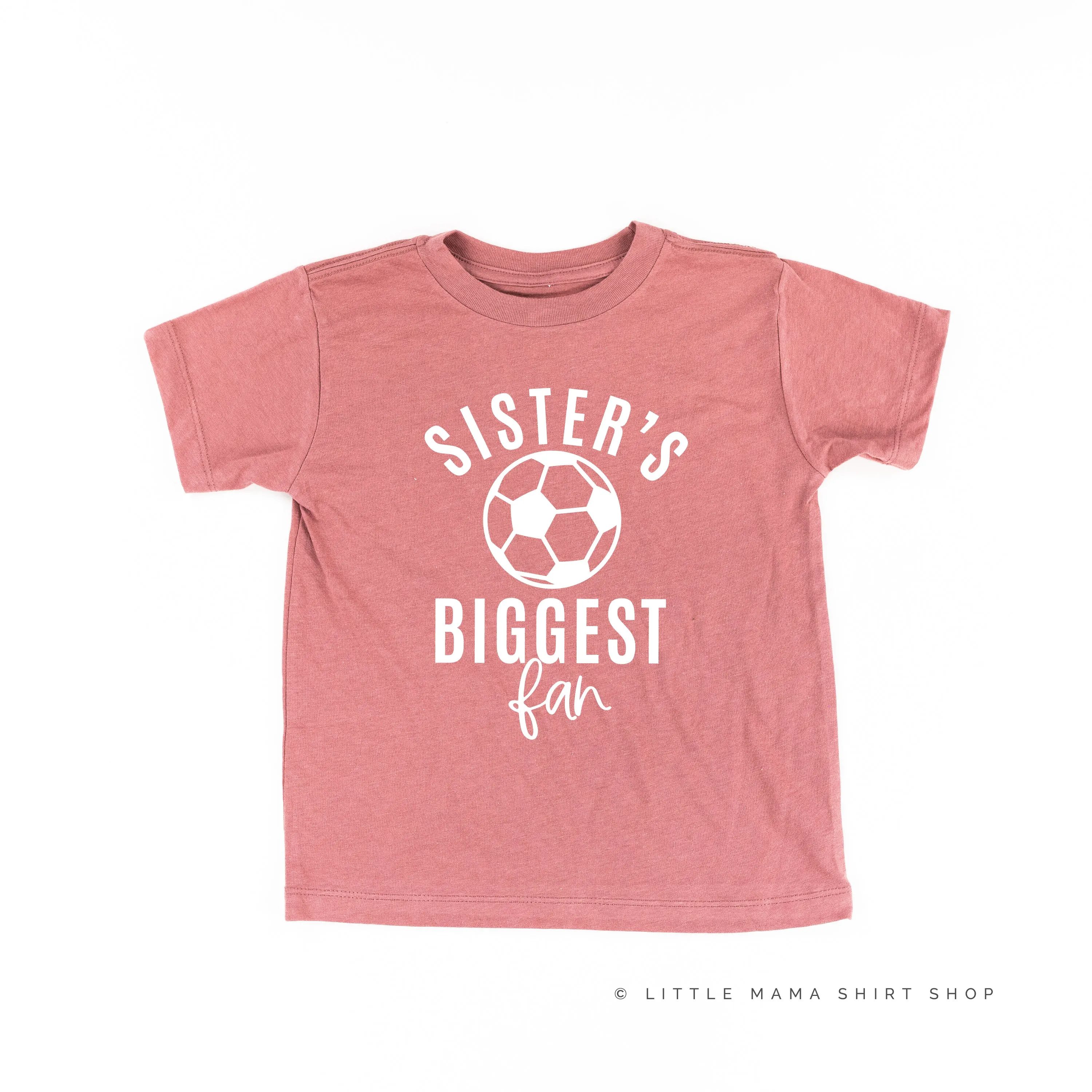 Sister's Biggest Fan - (Soccer) - Short Sleeve Child Shirt