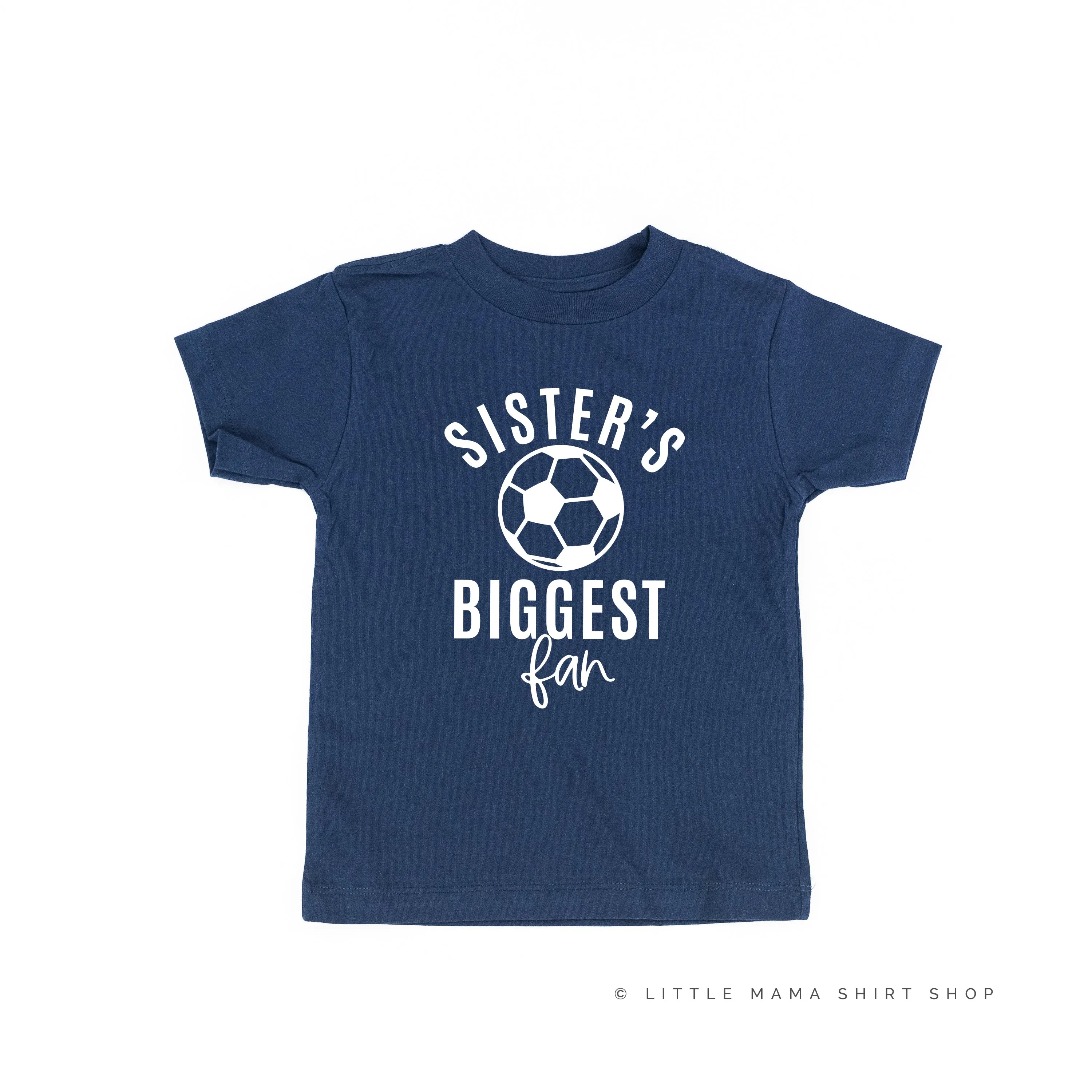 Sister's Biggest Fan - (Soccer) - Short Sleeve Child Shirt