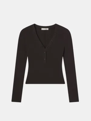 Slinky L/S Rib Henley