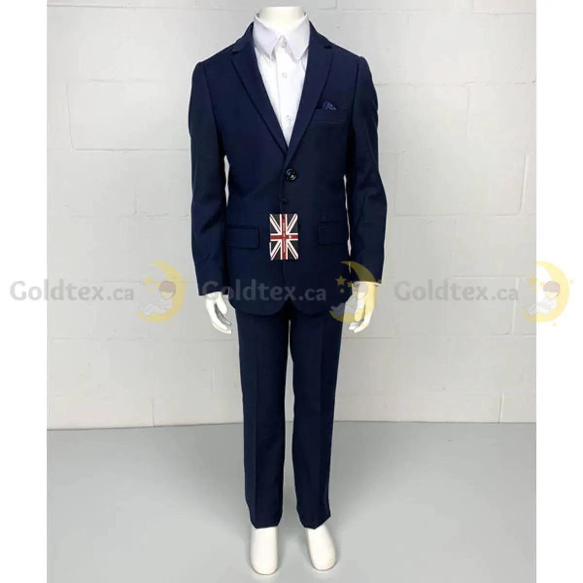 Soul of London® 2 Piece Boys Kids Navy Suit