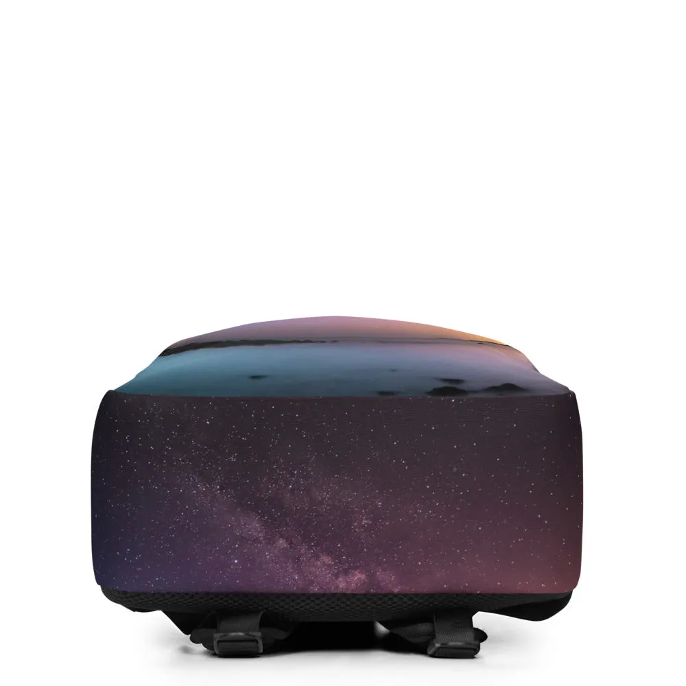 Space Gradient Minimalist Backpack