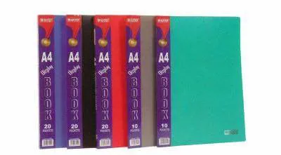 Standard color display book A4 size 60 pockets