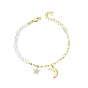 Star and Moon Bracelet