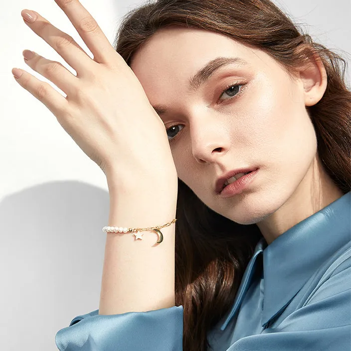 Star and Moon Bracelet