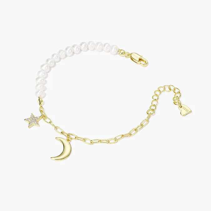 Star and Moon Bracelet