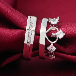 Sterling Couple Rings