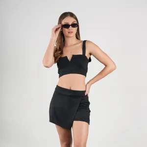 Stitch By Scentra Black Skirt