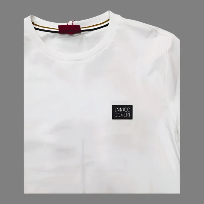 Striped Sleeve T-Shirt (White)