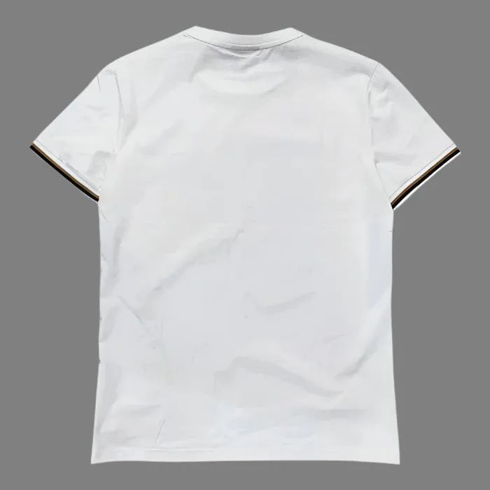 Striped Sleeve T-Shirt (White)