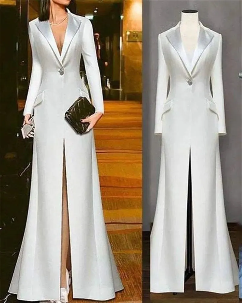 Suit Blazer Long Jacket