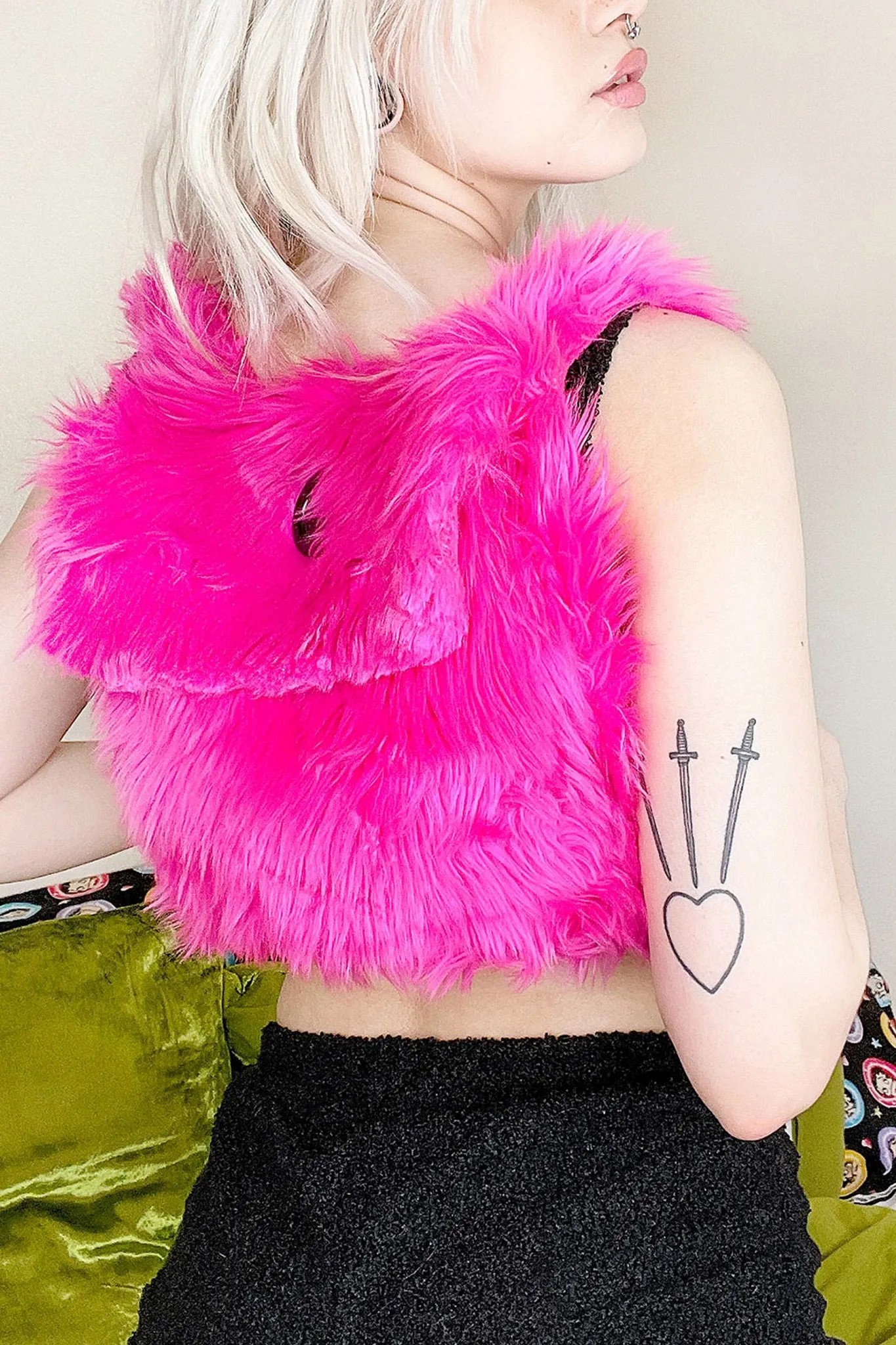 Sweet Like Candy Fur Backpack