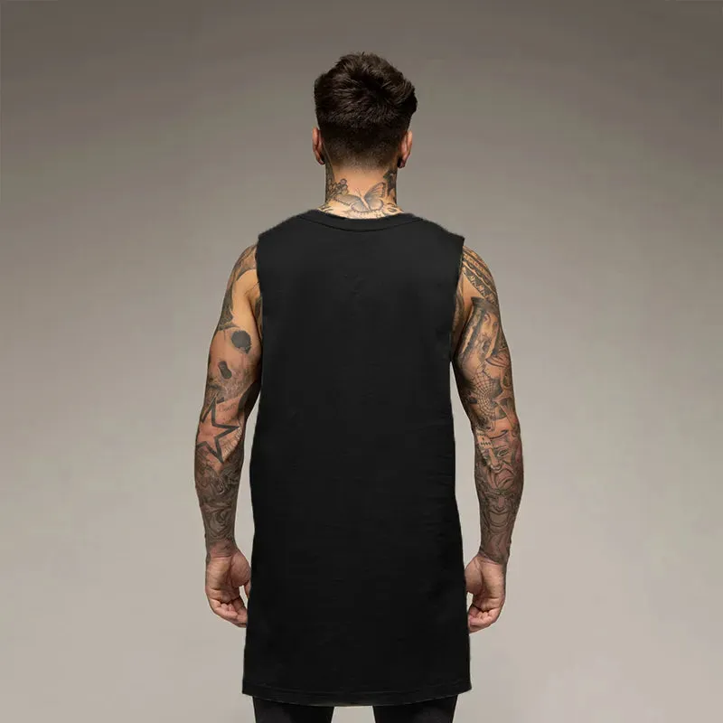 Tank Top Gym Fitness Workout Cotton Sleeveless Shirt
