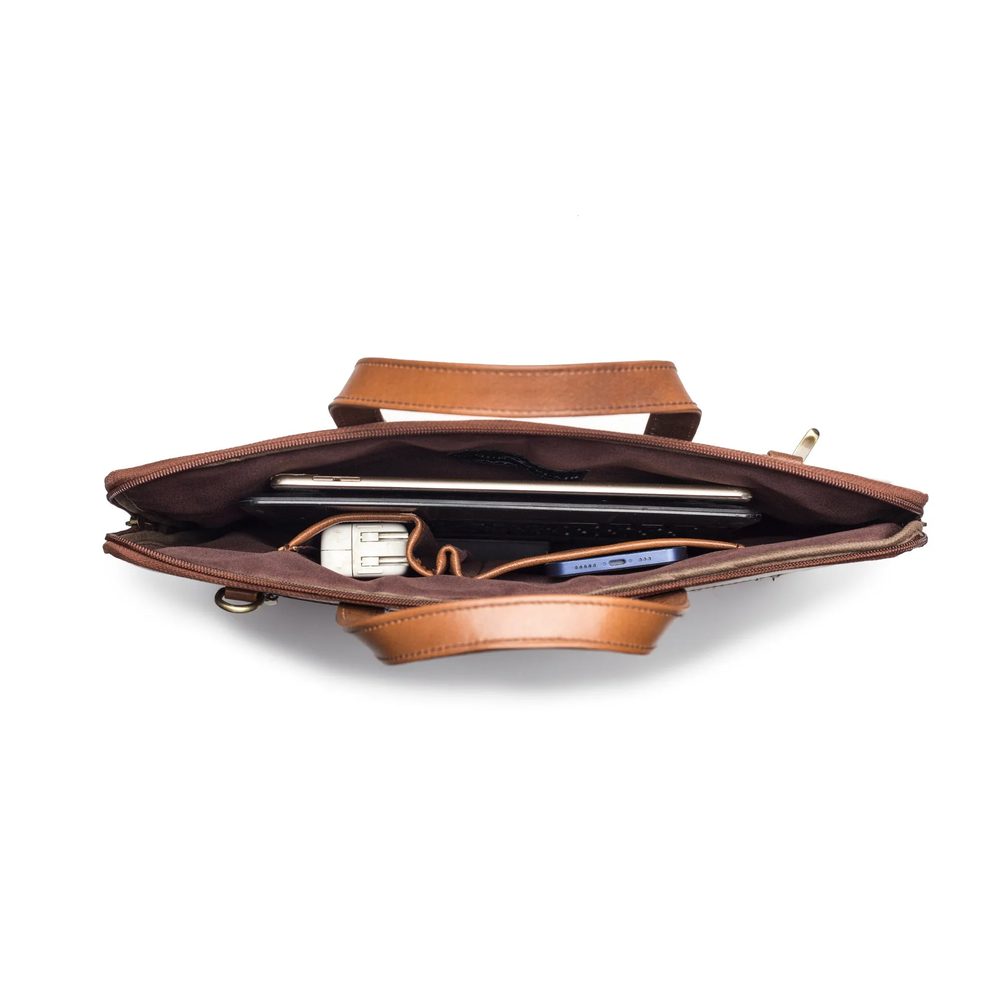 Tanner Vintage & Brown Briefcase Bundle