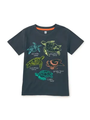 Tea Turtle Discovery Graphic Tee