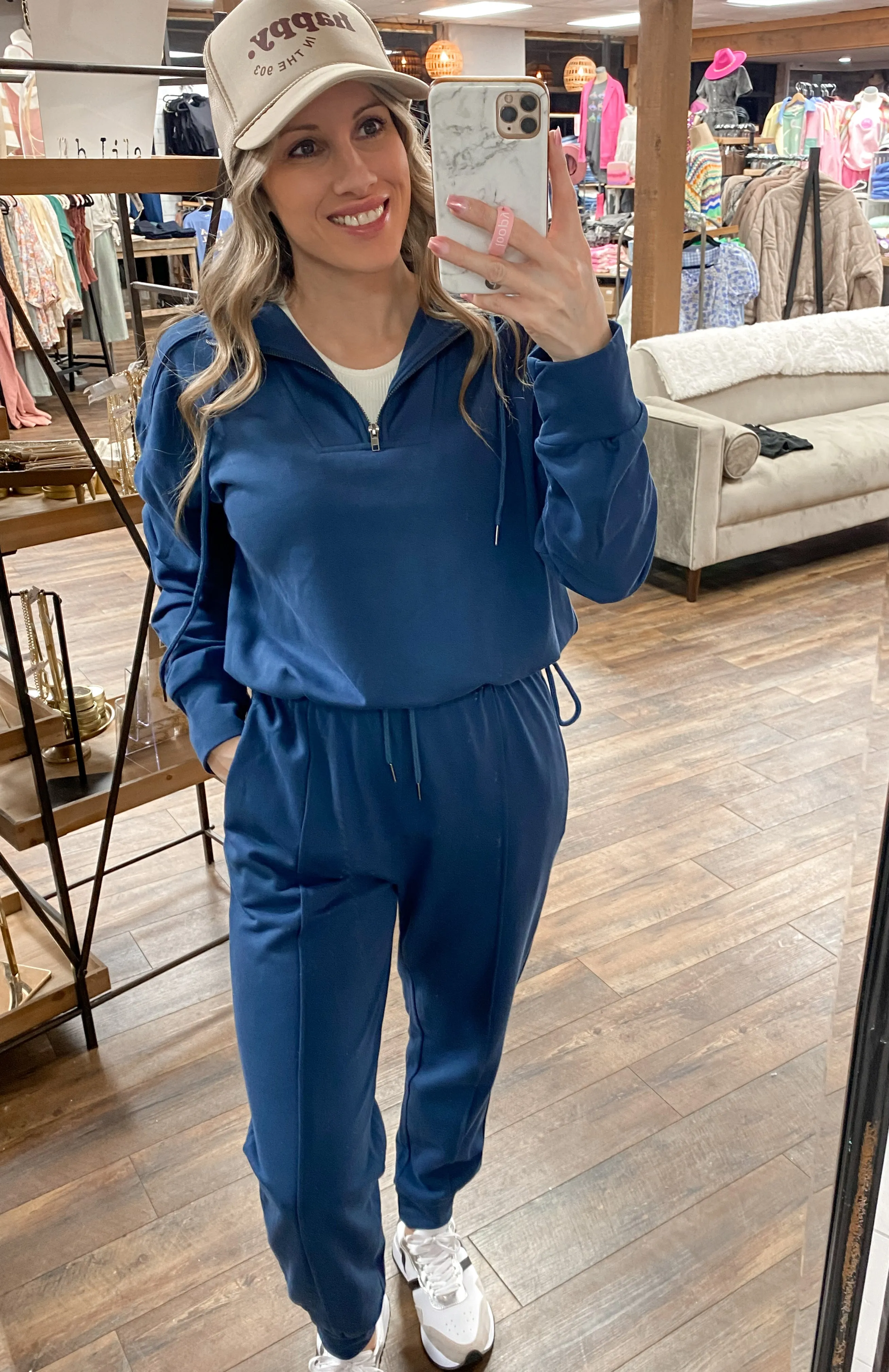 Teamwork High Waisted Track Pants