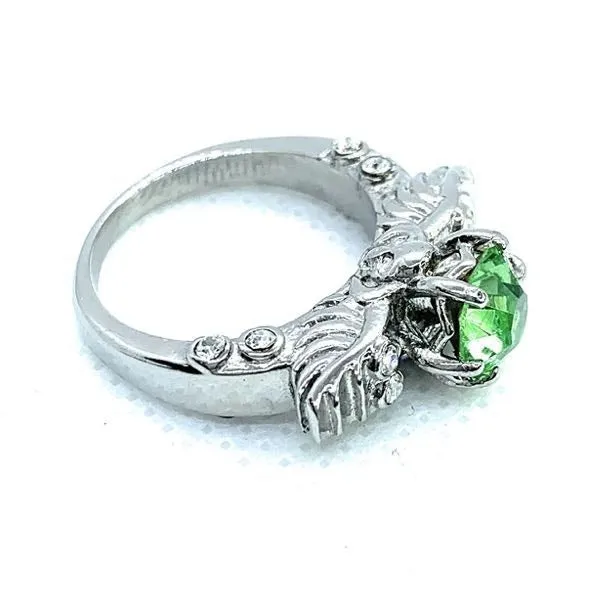 'Teschio d’Argento' Skull Wings Wedding/Engagement Rings (w039)