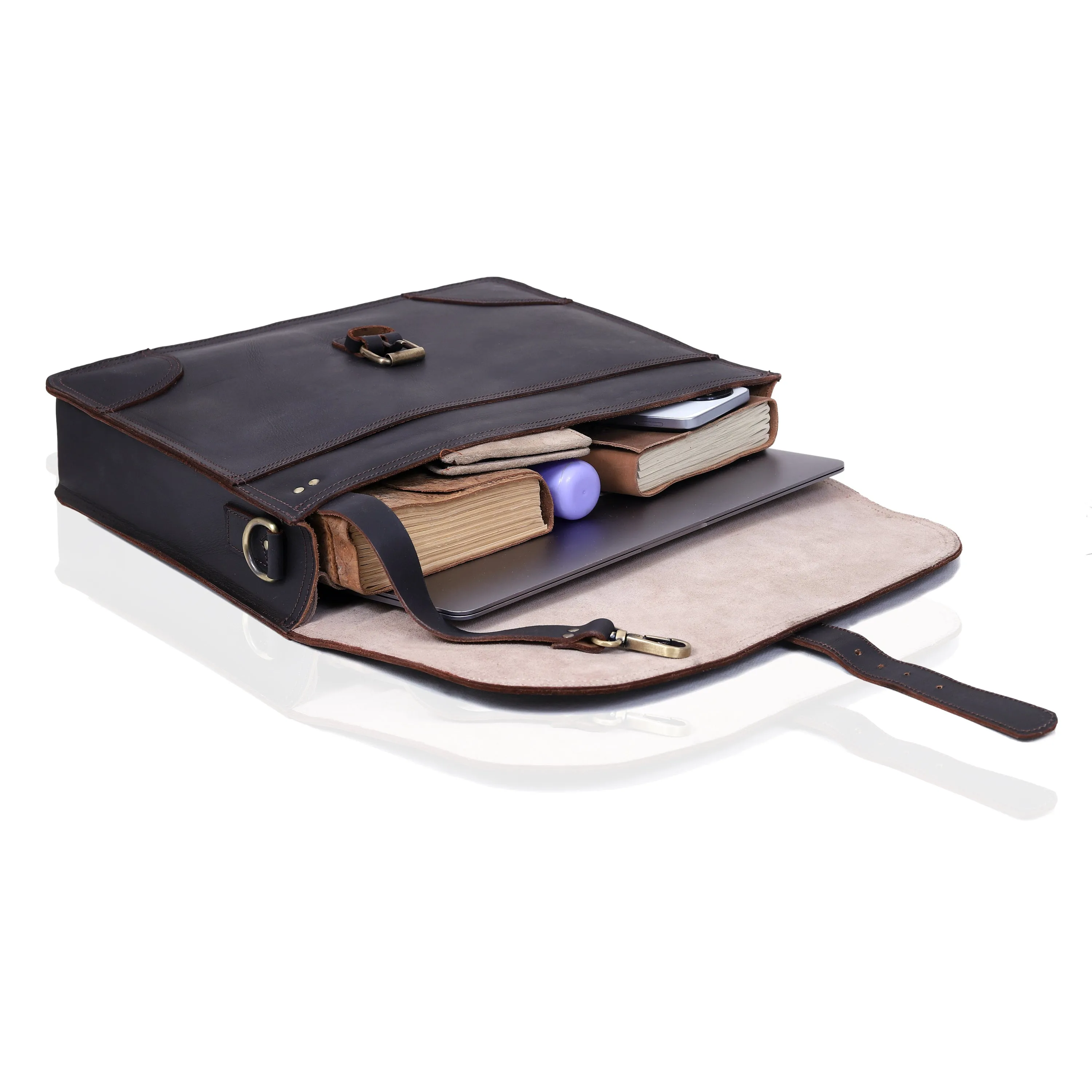 The Budget Leather Briefcase