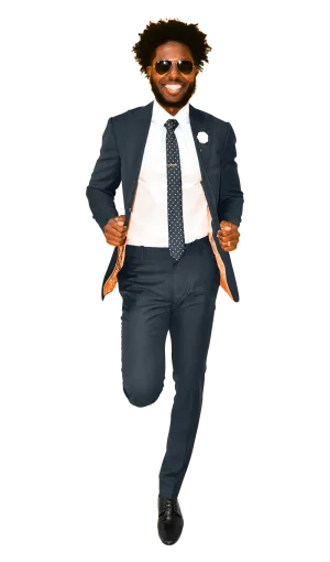 The Regal Charcoal Suit