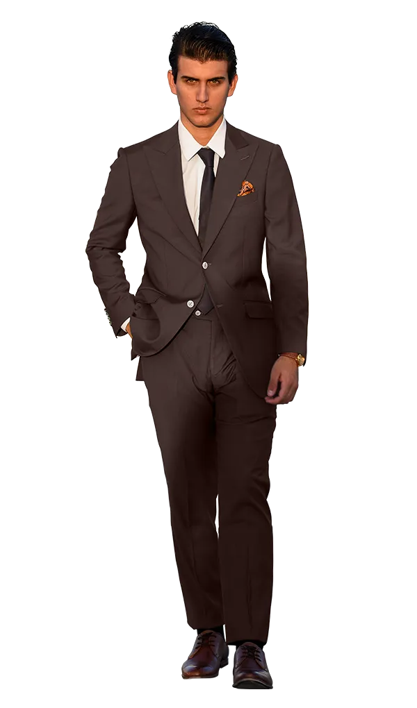 The Regal Mocha Suit