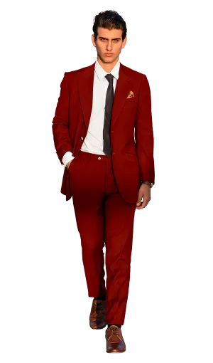 The Regal Red Suit