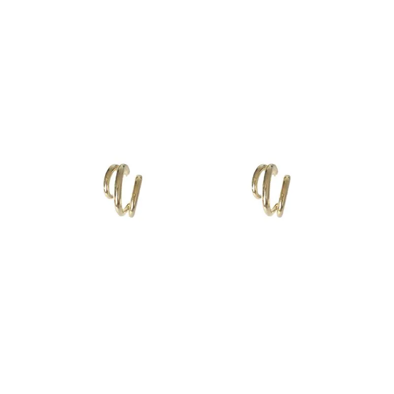 Three-Ring Earrings