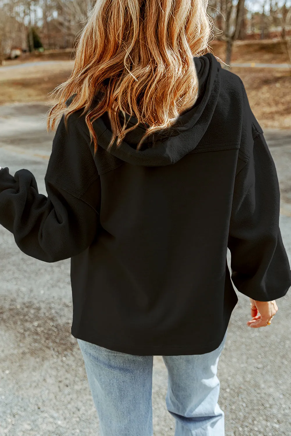 Tillie Zip-Up Drawstring Hooded Jacket