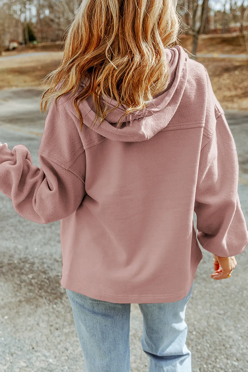Tillie Zip-Up Drawstring Hooded Jacket