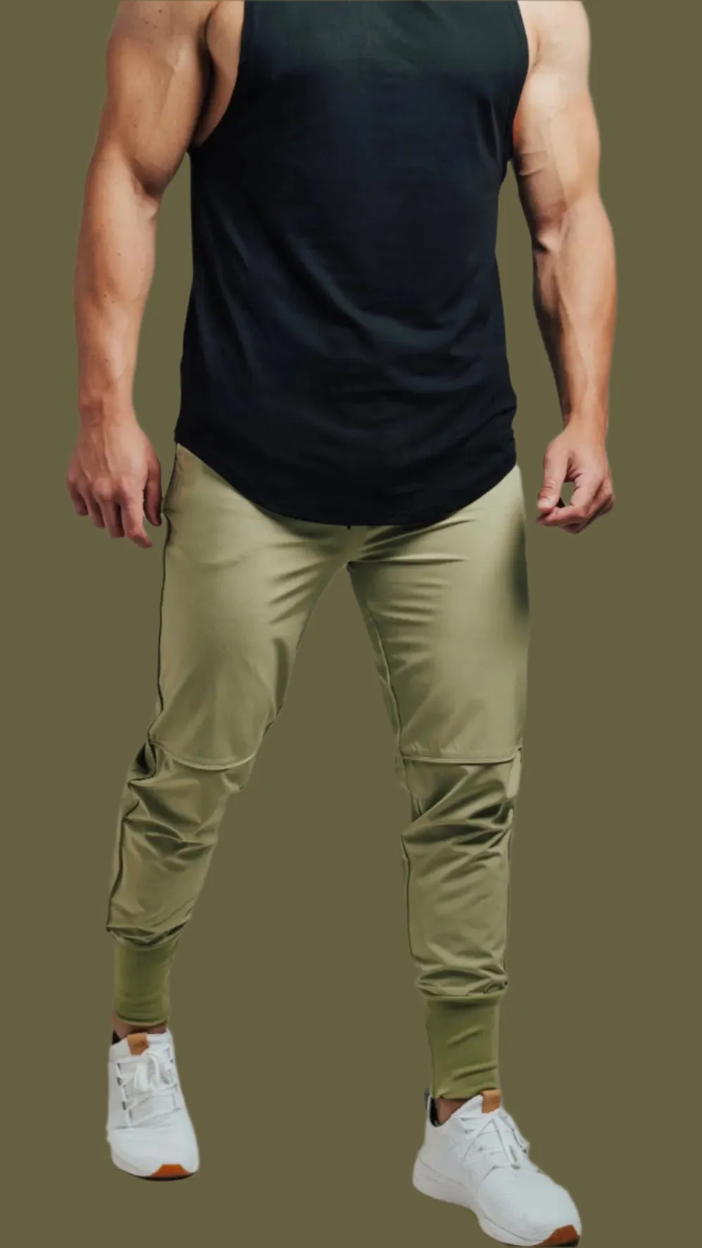 Total War Lux Jogger - Light Olive