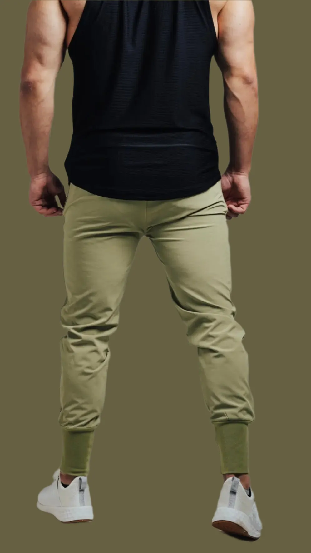 Total War Lux Jogger - Light Olive