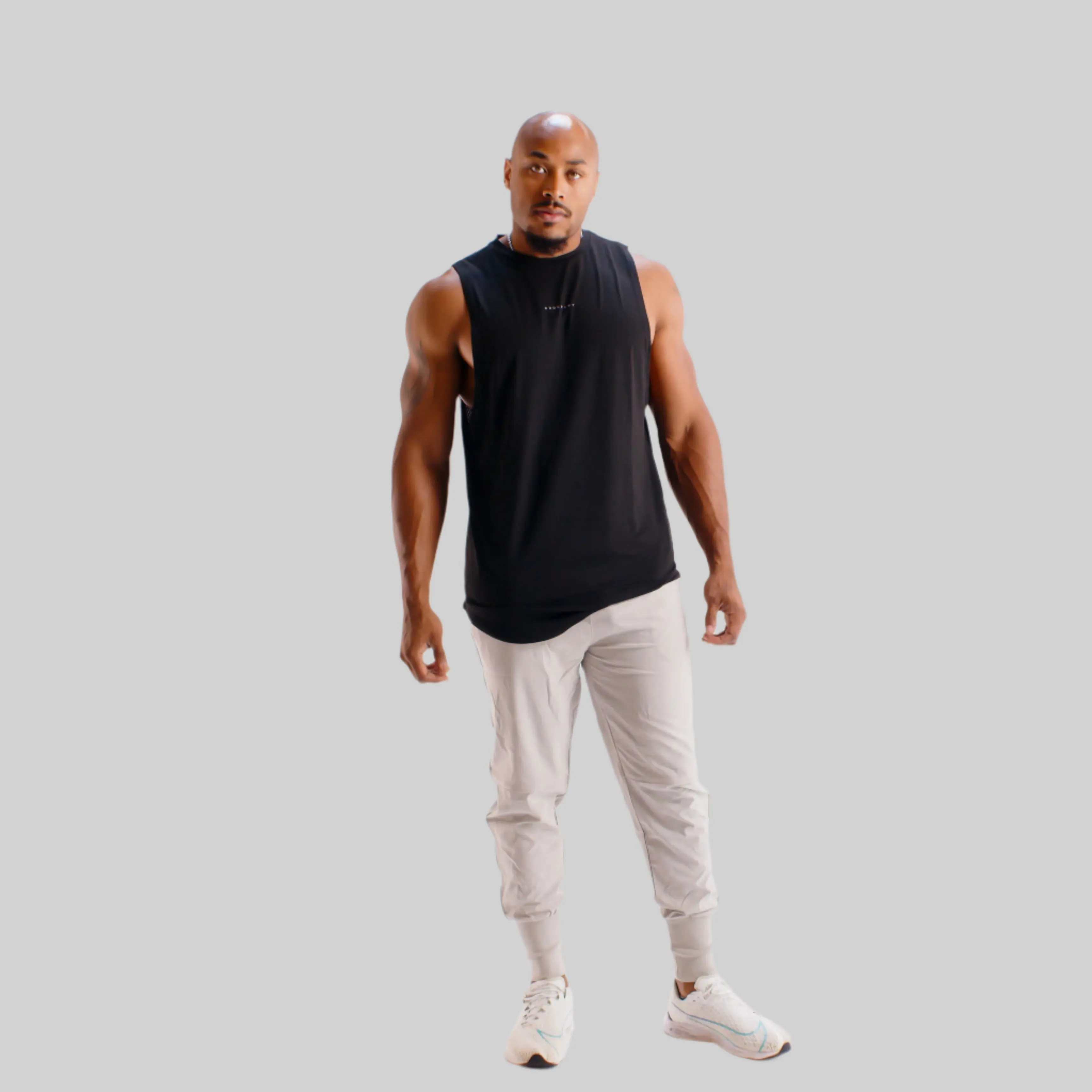 Total War Lux Jogger - Pebble Grey
