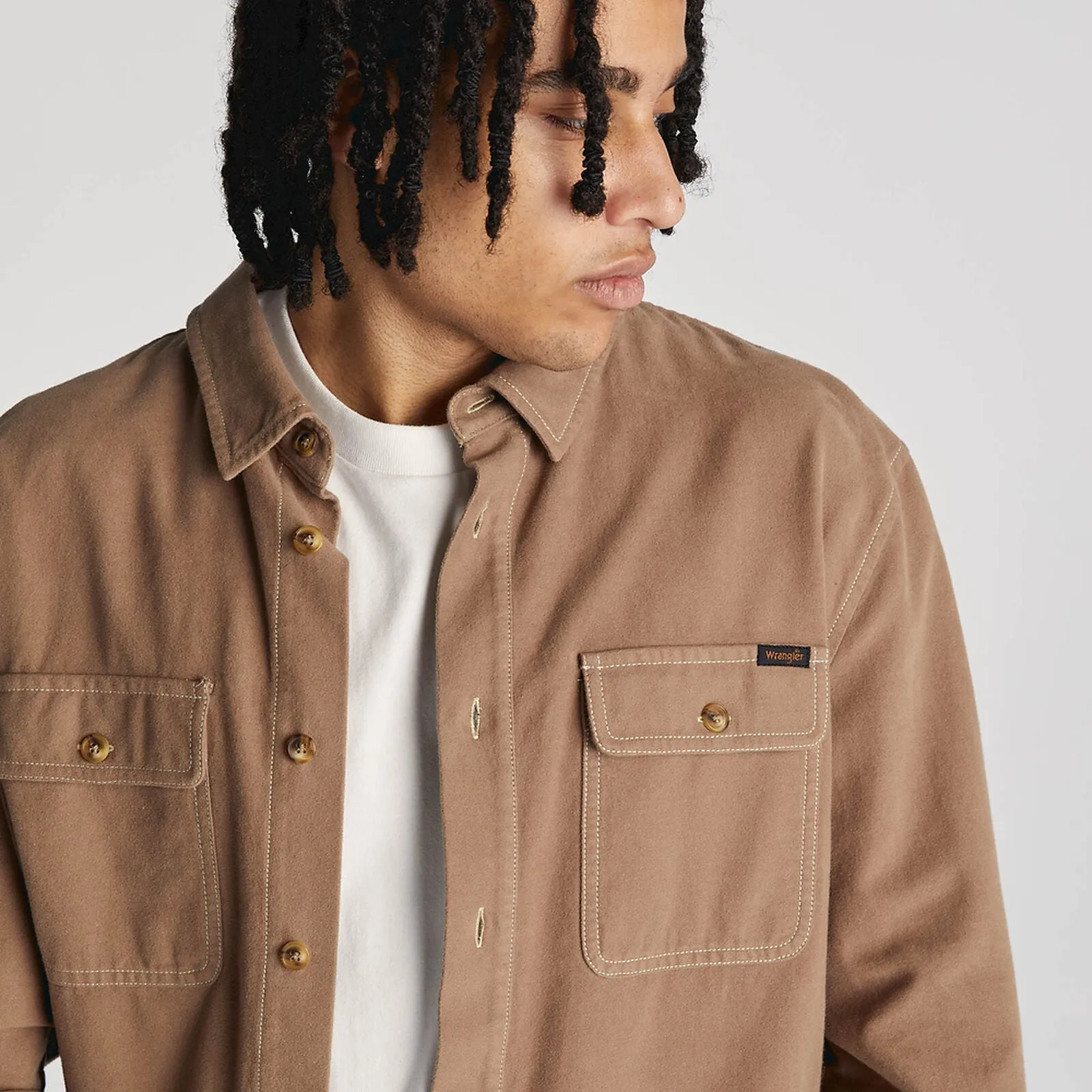 Trade Overshirt | Felt Brown
