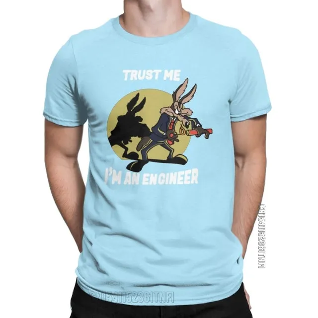 Trust Me Im An Engineer T Shirt For Men Pure Cotton Vintage T-Shirt