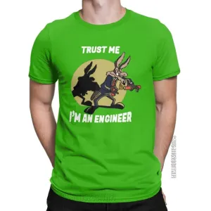 Trust Me Im An Engineer T Shirt For Men Pure Cotton Vintage T-Shirt