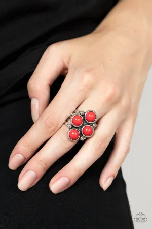 Tucson Tour - Red Ring - Paparazzi Accessories