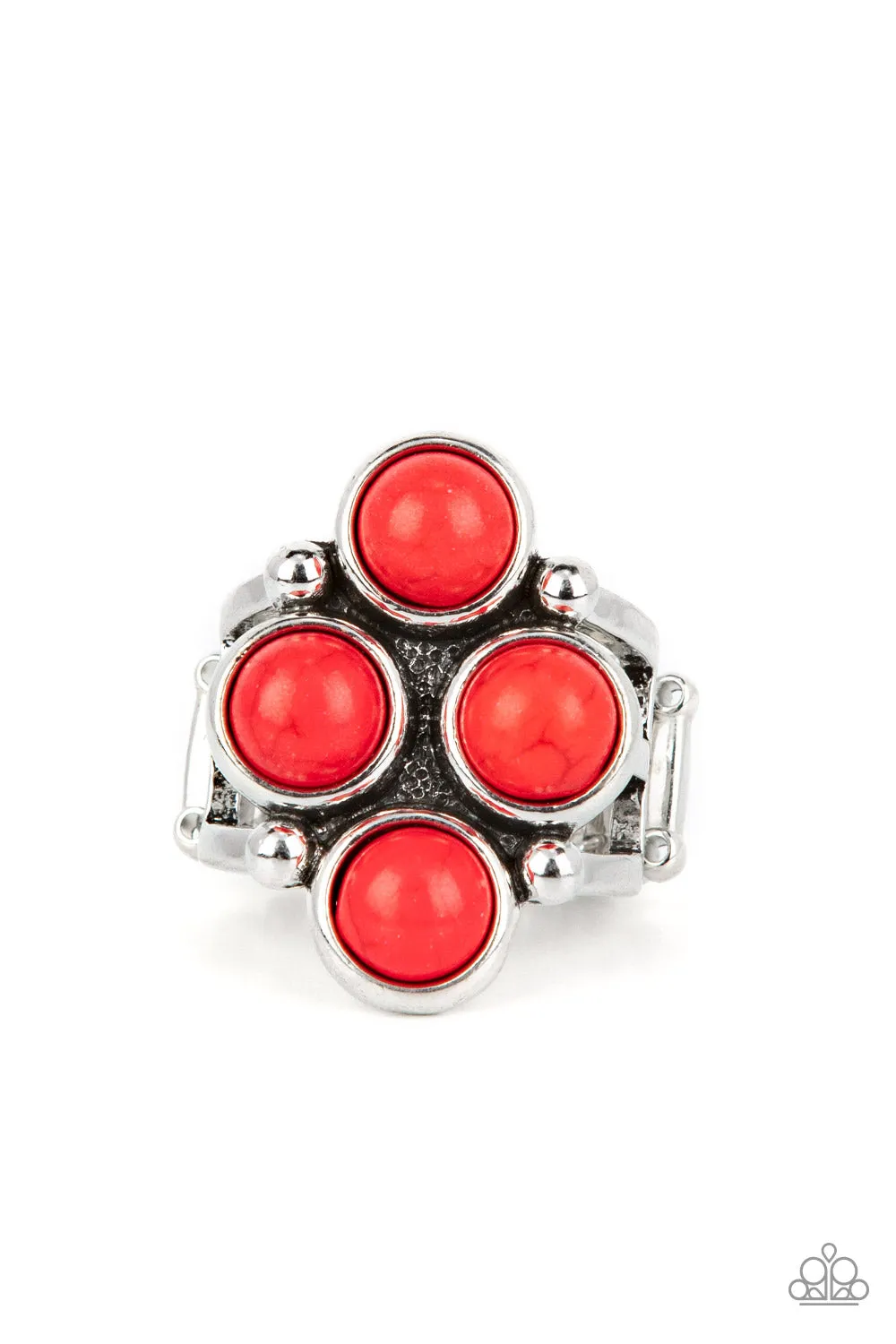 Tucson Tour - Red Ring - Paparazzi Accessories