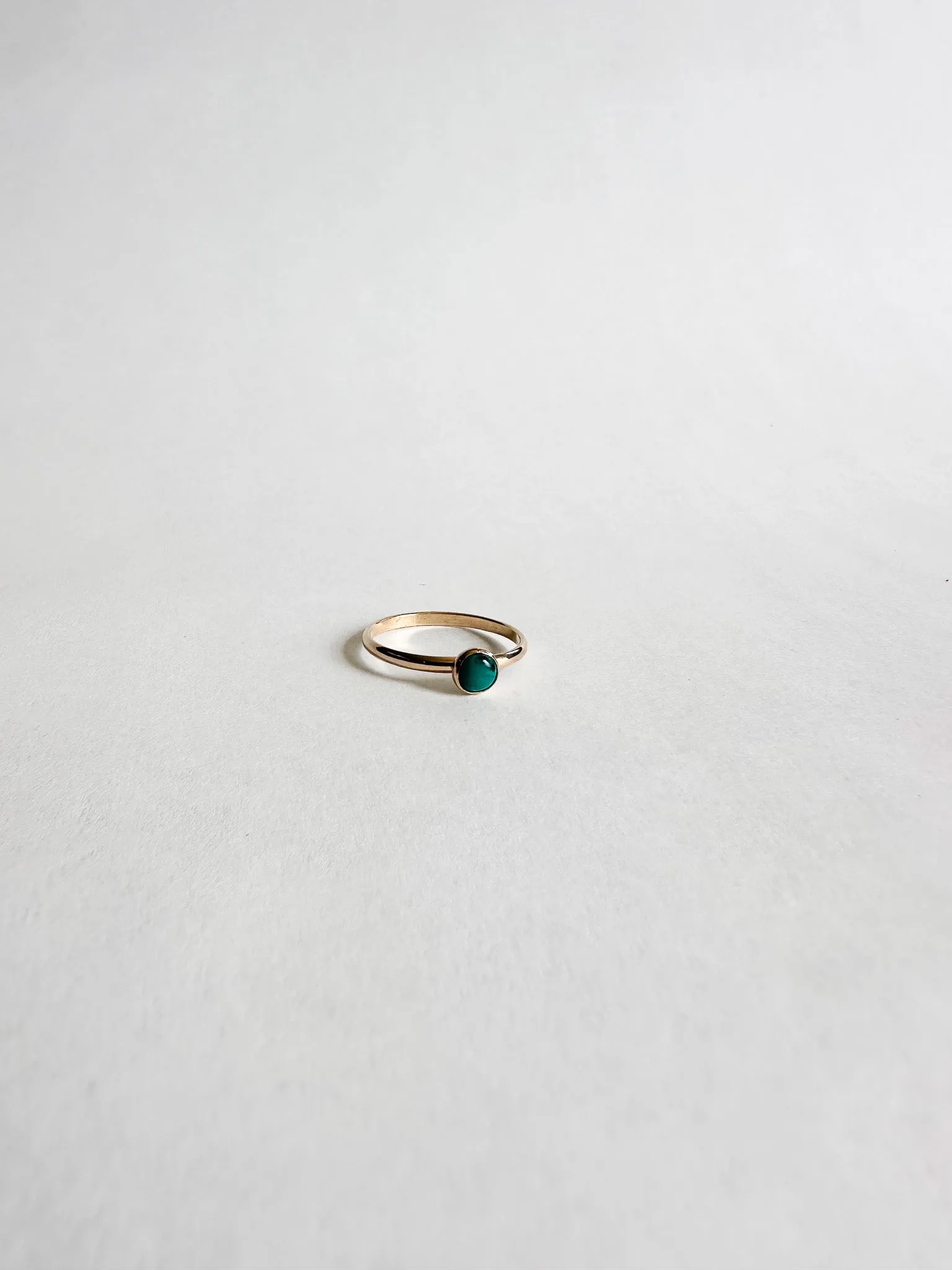 Turquoise Classic 14K Gold-Filled Ring | Size 8