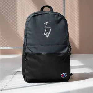 TW/Champion collabo Backpack (white logo)
