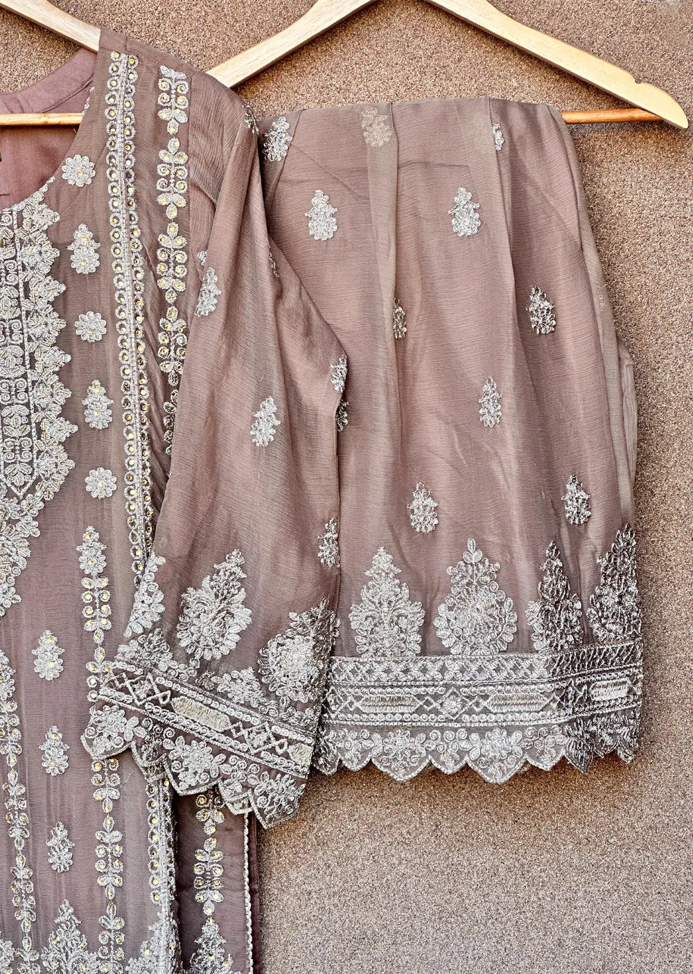 UJK-01 - Brown - Readymade - Florine Chiffon Suit 2025