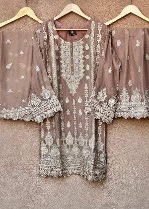 UJK-01 - Brown - Readymade - Florine Chiffon Suit 2025