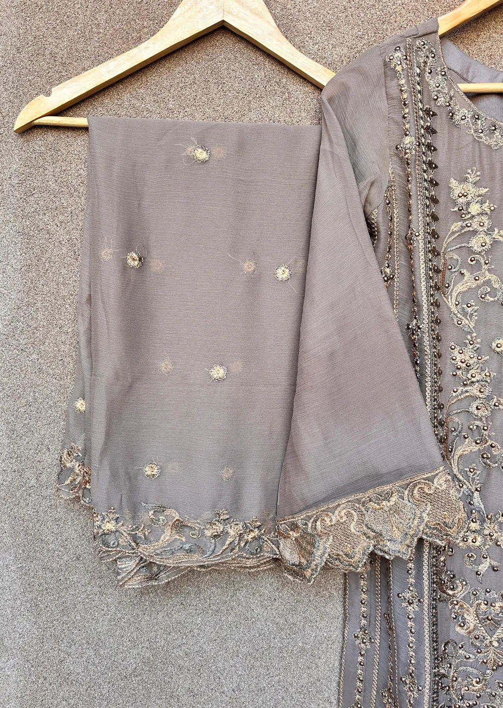 UJK-02 - Brown - Readymade - Florine Chiffon Suit 2025