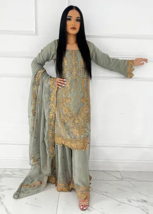 UJK-02 - Green - Readymade - Florine Chiffon Suit 2025