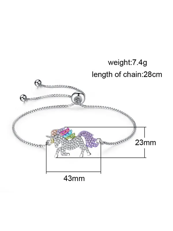 Unicorn Bracelet&Necklace Set