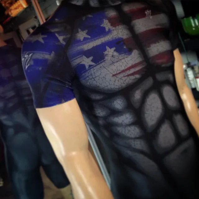 USA - Dark Star -  Singlet Powerlifting Men's