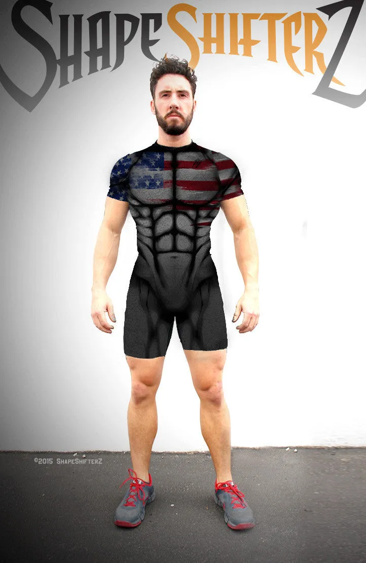 USA - Dark Star -  Singlet Powerlifting Men's