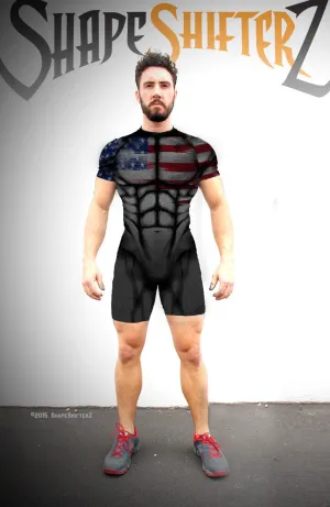 USA - Dark Star -  Singlet Powerlifting Men's