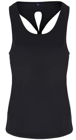 Validate Women's TriDri® yoga knot vest