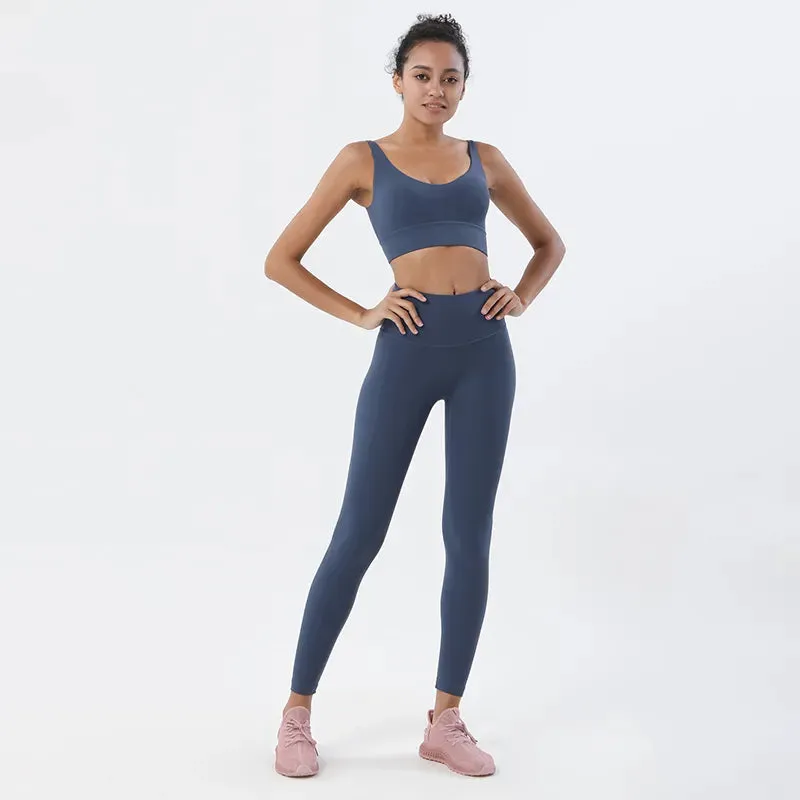 Vibrant Nylon Yoga Tracksuit Collection