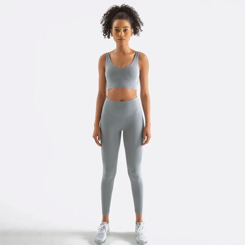 Vibrant Nylon Yoga Tracksuit Collection